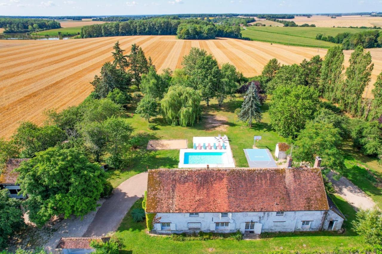 Crazy Villa Etisseaux 45 - Heated Pool - Volley Court - 1H30 Paris - 45P Saint-Maurice-sur-Aveyron Εξωτερικό φωτογραφία