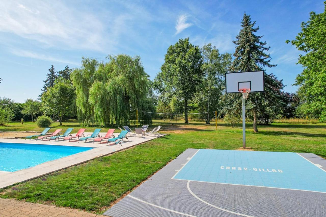 Crazy Villa Etisseaux 45 - Heated Pool - Volley Court - 1H30 Paris - 45P Saint-Maurice-sur-Aveyron Εξωτερικό φωτογραφία
